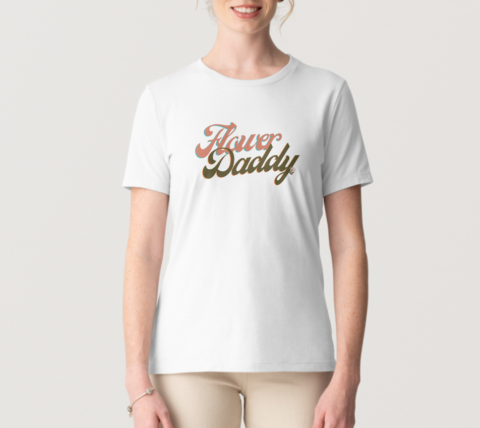 Flower Daddy Shirt sleeve t-shirt