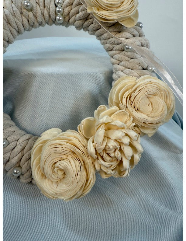 White Floral Wreath